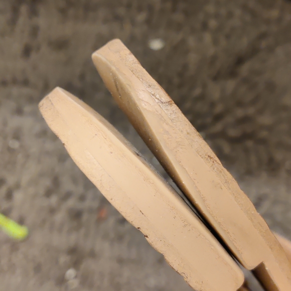 SALE - Tory Burch Marianne Makeup Leather thongs sz 8 - Picture 2 of 8